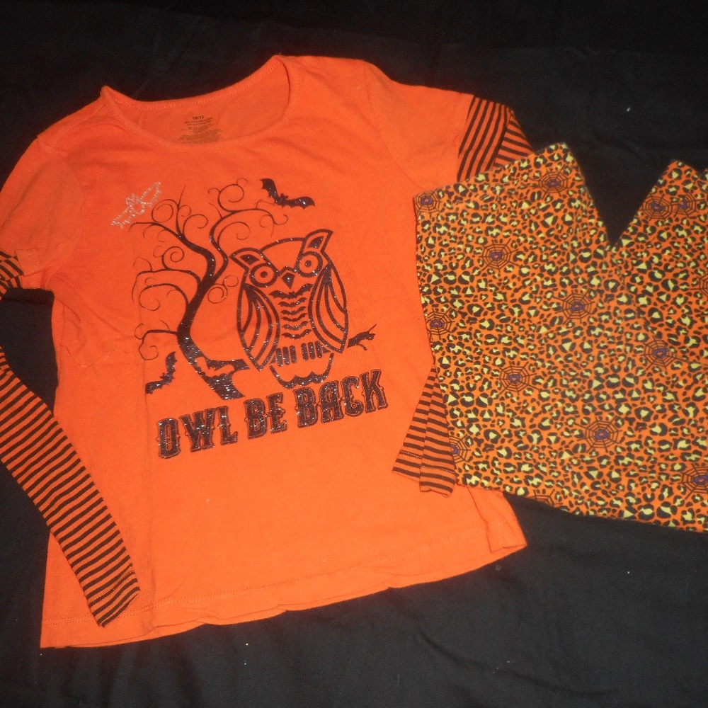Walmart Orange Halloween Outfit